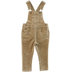 Jamie Kay Jordie Cord Overalls in Eucalyptus